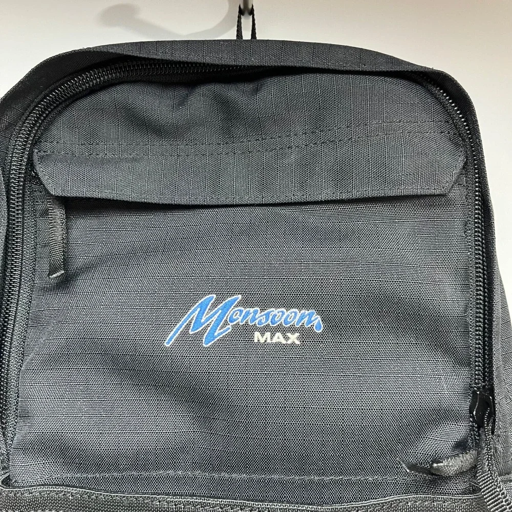 Performance Cycling Monsoon Max Black Ripstop Nylon Small Padded‎ Backpack